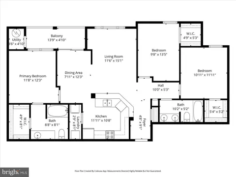 Floorplan - 1600 Spring Gate Dr #2204, Mclean, VA 22102 photo 1 of 1