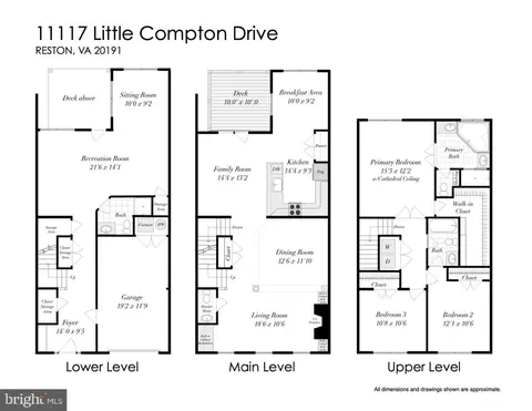 Floorplan - 11117 Little Compton Dr, Reston, VA 20191 photo 1 of 1