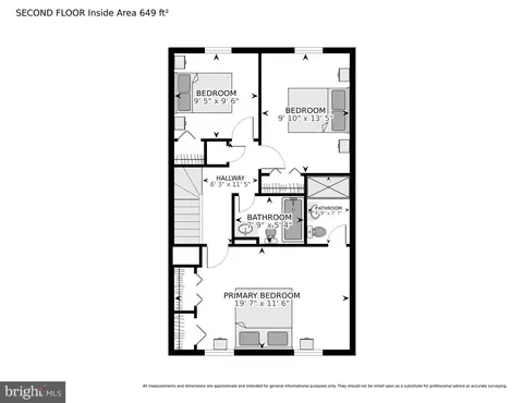 Floorplan - 7207 Evanston Rd, Springfield, VA 22150 photo 2 of 3
