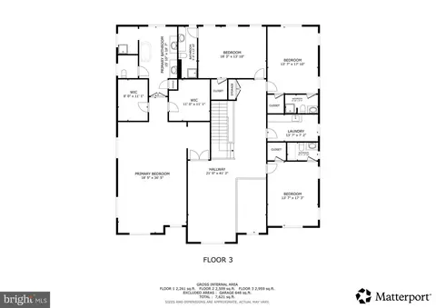 Floorplan - 7022 Hector Rd, Mclean, VA 22101 photo 3 of 4