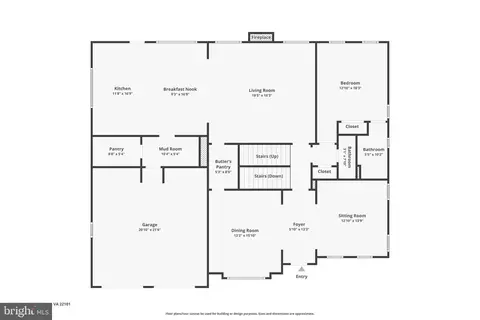 Floorplan - 6712 Dean Dr, Mclean, VA 22101 photo 1 of 4