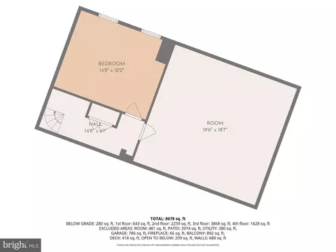 Floorplan - 1100 Crest Ln, Mclean, VA 22101 photo 2 of 12