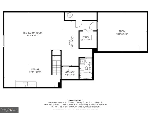 Floorplan - 1840 Post Oak Trl, Reston, VA 20191 photo 3 of 3