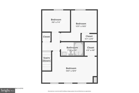 Floorplan - 6246 Hillside Rd, Springfield, VA 22152 photo 2 of 3