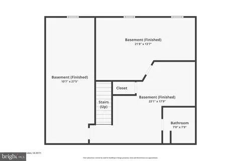 Floorplan - 12903 Pinecrest Rd, Herndon, VA 20171 photo 2 of 3