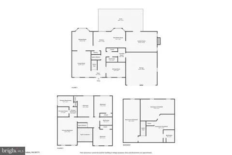 Floorplan - 12903 Pinecrest Rd, Herndon, VA 20171 photo 3 of 3