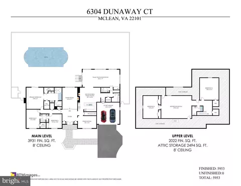 Floorplan - 6304 Dunaway Ct, Mclean, VA 22101 photo 1 of 3