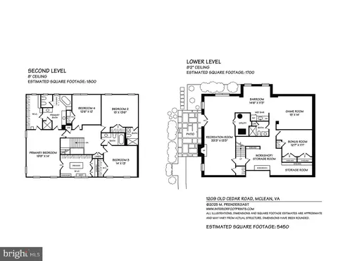 Floorplan - 1109 Old Cedar Rd, Mclean, VA 22102 photo 2 of 2