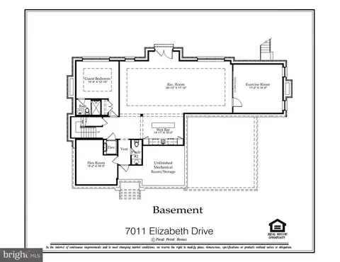 Floorplan - 7011 Elizabeth Dr, Mclean, VA 22101 photo 3 of 4