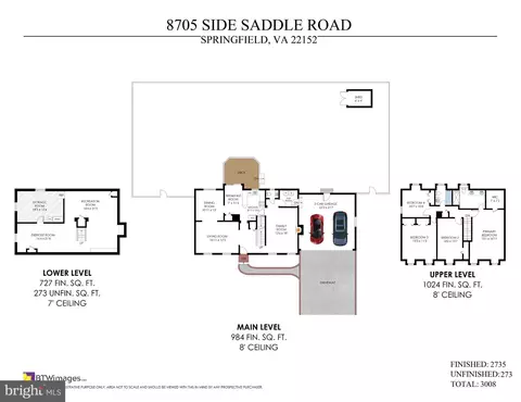 Floorplan - 8705 Side Saddle Rd, Springfield, VA 22152 photo 4 of 4