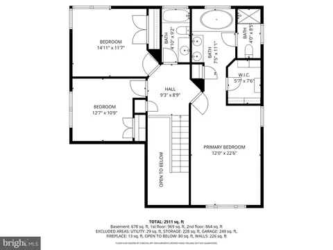 Floorplan - 1273 Lamplighter Way, Reston, VA 20194 photo 2 of 3