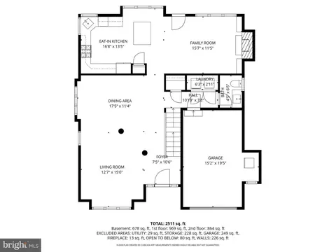Floorplan - 1273 Lamplighter Way, Reston, VA 20194 photo 1 of 3