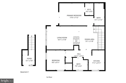 Floorplan - 1305 O Windleaf Dr, Reston, VA 20194 photo 1 of 2