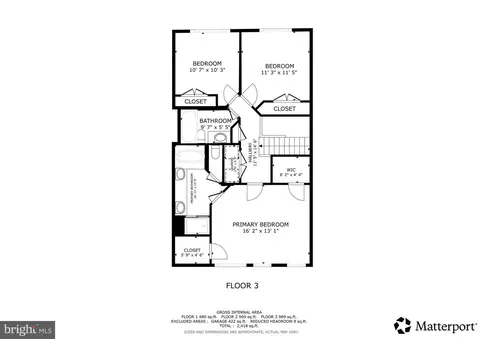 Floorplan - 1916 Logan Manor Dr, Reston, VA 20190 photo 3 of 4