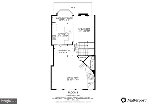 Floorplan - 1916 Logan Manor Dr, Reston, VA 20190 photo 2 of 4
