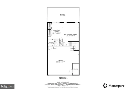 Floorplan - 1916 Logan Manor Dr, Reston, VA 20190 photo 4 of 4