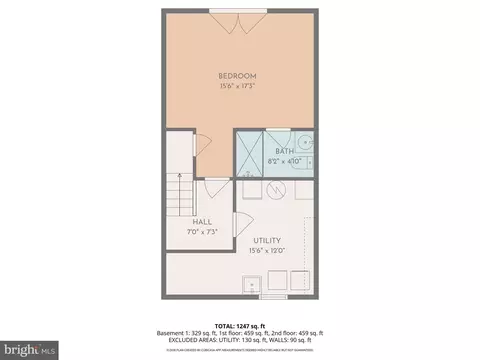 Floorplan - 7745 Tiverton Dr #7745, Springfield, VA 22152 photo 1 of 4