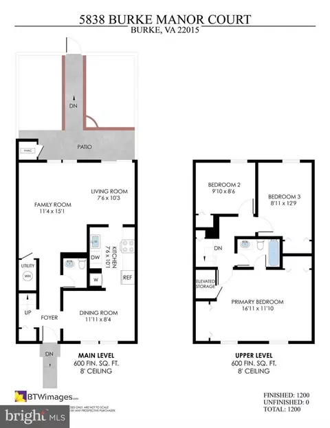 5838 Burke Mnr, Burke, VA 22015