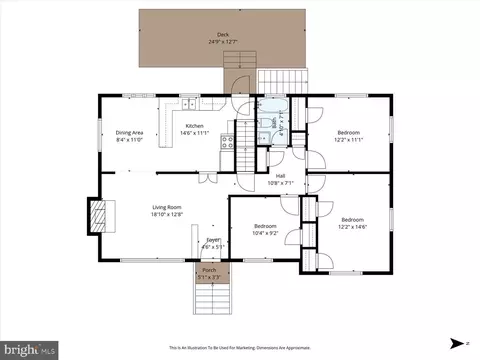 Floorplan - 6020 Amherst Ave, Springfield, VA 22150 photo 2 of 3