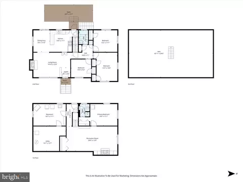 Floorplan - 6020 Amherst Ave, Springfield, VA 22150 photo 1 of 3