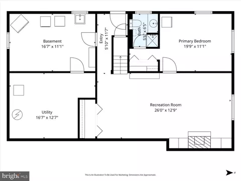 Floorplan - 6020 Amherst Ave, Springfield, VA 22150 photo 3 of 3