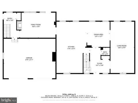 Floorplan - 11603 Virgate Ln, Reston, VA 20191 photo 1 of 3