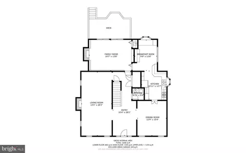 Floorplan - 1317 Merrie Ridge Rd, Mclean, VA 22101 photo 1 of 4