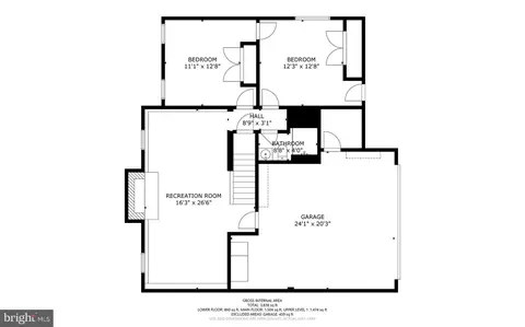 Floorplan - 1317 Merrie Ridge Rd, Mclean, VA 22101 photo 3 of 4