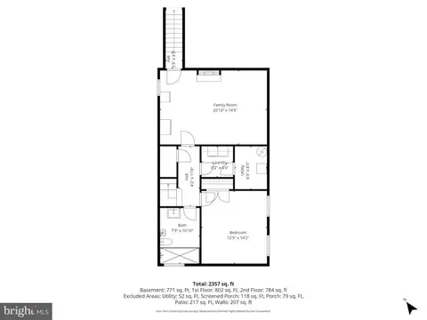 Floorplan - 1433 Buena Vista Ave, Mclean, VA 22101 photo 2 of 4