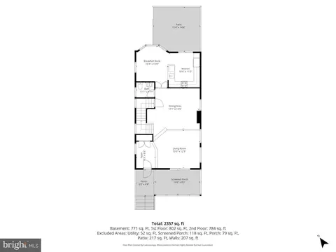 Floorplan - 1433 Buena Vista Ave, Mclean, VA 22101 photo 1 of 4