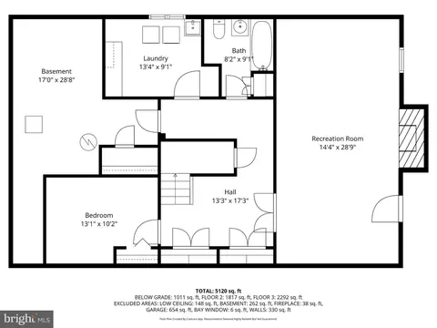Floorplan - 6710 Wemberly Way, Mclean, VA 22101 photo 3 of 3