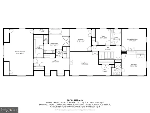Floorplan - 6710 Wemberly Way, Mclean, VA 22101 photo 2 of 3