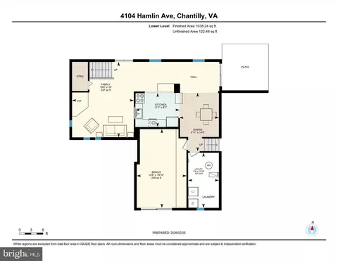 Floorplan - 4104 Hamlin Ave, Chantilly, VA 20151 photo 4 of 4