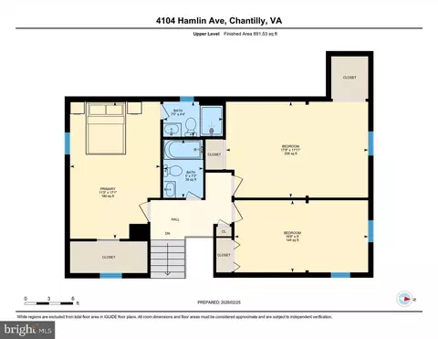 Floorplan - 4104 Hamlin Ave, Chantilly, VA 20151 photo 2 of 4