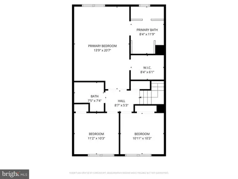 Floorplan - 8027 Tanworth Ct, Springfield, VA 22152 photo 2 of 4