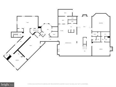 Floorplan - 8537 Old Dominion Dr, Mclean, VA 22102 photo 4 of 5