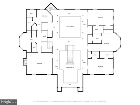 Floorplan - 8537 Old Dominion Dr, Mclean, VA 22102 photo 2 of 5