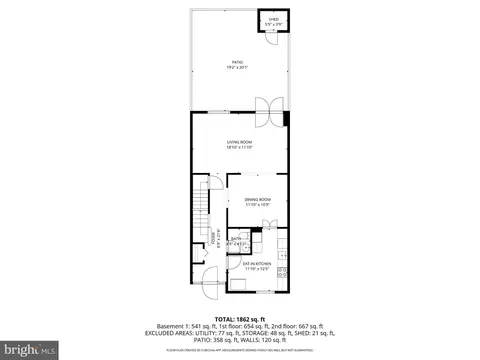 Floorplan - 7227 Evanston Rd, Springfield, VA 22150 photo 2 of 4