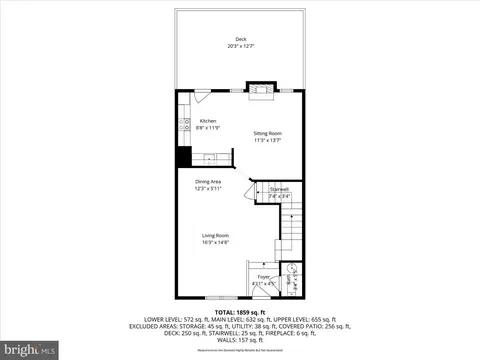 Floorplan - 6940 Compton Ln, Centreville, VA 20121 photo 2 of 4