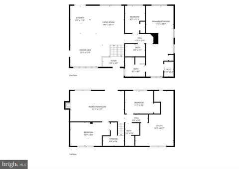 Floorplan - 6124 Crozet Ct, Springfield, VA 22150 photo 3 of 6