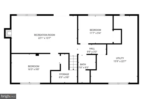 Floorplan - 6124 Crozet Ct, Springfield, VA 22150 photo 1 of 6
