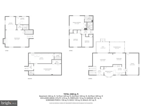 Floorplan - 6607 Grey Fox Dr, Springfield, VA 22152 photo 1 of 5