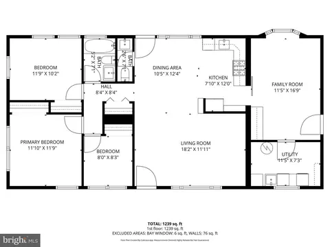 Floorplan - 7921 Foote Ln, Springfield, VA 22151 photo 1 of 1