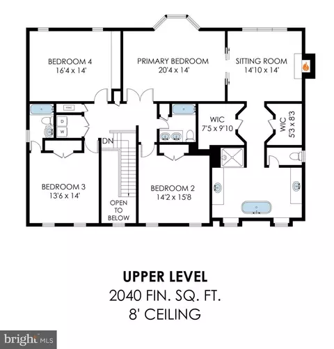 Floorplan - 1025 Broad Branch Ct, Mclean, VA 22101 photo 3 of 4