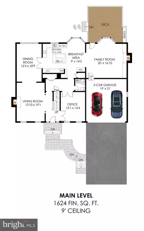 Floorplan - 1025 Broad Branch Ct, Mclean, VA 22101 photo 2 of 4
