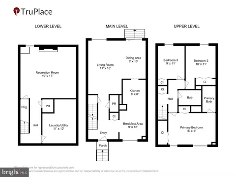 Floorplan - 8826 Surveyors Pl, Springfield, VA 22152 photo 1 of 4