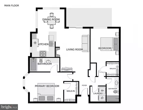 Floorplan - 1600 Spring Gate Dr #2402, Mclean, VA 22102 photo 1 of 1