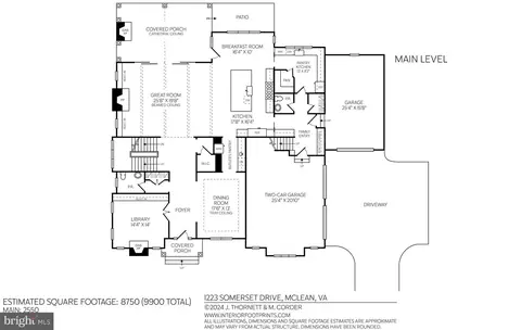 Floorplan - 1223 Somerset Dr, Mclean, VA 22101 photo 1 of 6