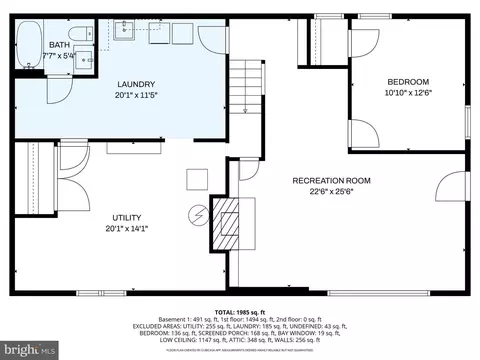 Floorplan - 1806 Lansing Ct, Mclean, VA 22101 photo 2 of 5