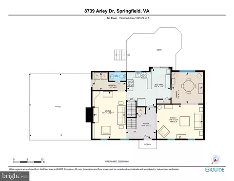 Floorplan - 8739 Arley Dr, Springfield, VA 22153 photo 2 of 4
